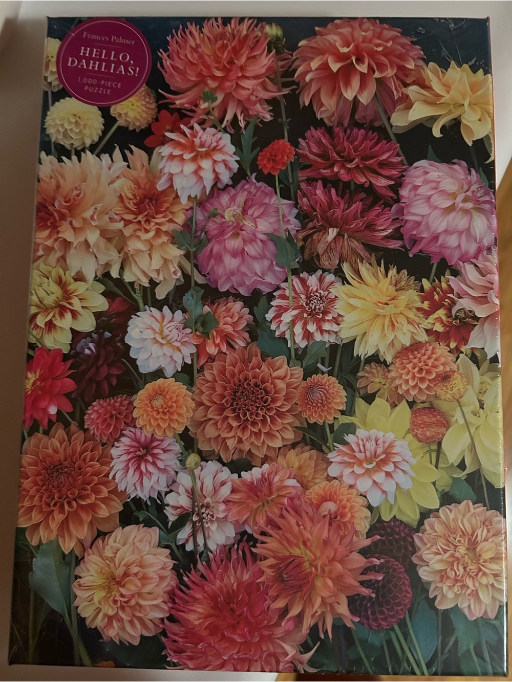 NEW Hello Dahlias! 1000-Piece Floral Puzzle